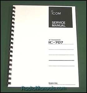 Icom IC-707 Service Manual - Click Image to Close